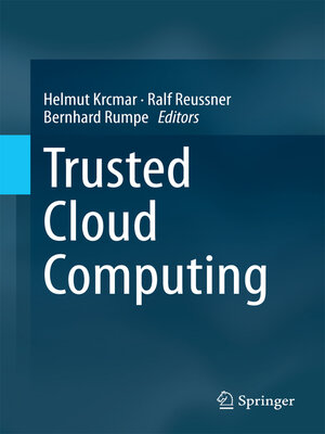 cover image of Trusted Cloud Computing